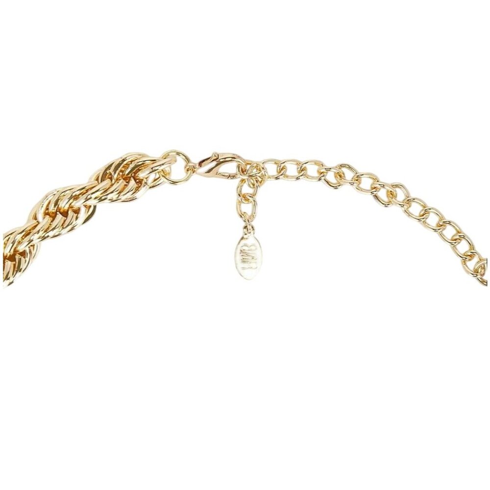 8 Other Reasons Two-tone Chain Necklace in Mixed Metal One Size New Womens Jewel - Picture 3 of 8